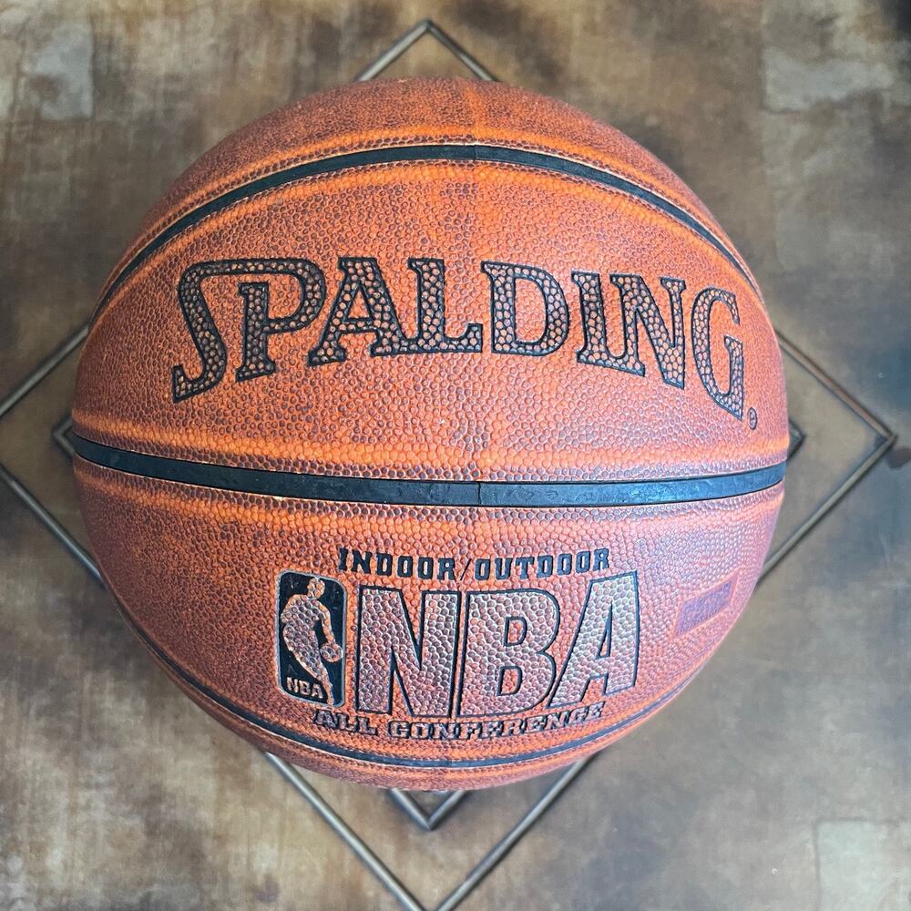 Spalding NBA All Conference Indoor?Outdoor Composite Leather Basketball